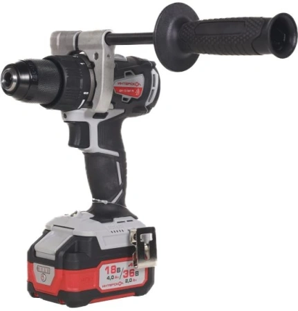 Дрель-шуруповерт Интерскол ДА-13/36В 70 аккум. патрон:быстрозажимной (кейс в комплекте) (814.2.2.70)