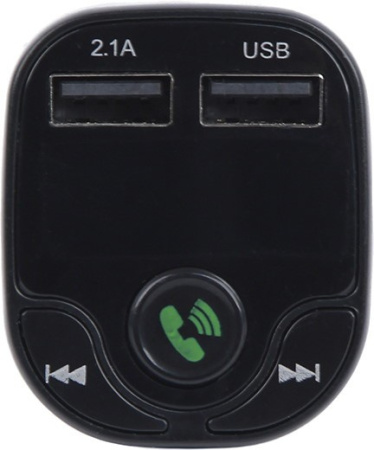 Автомобильный FM-модулятор ACV FMT-120B черный MicroSD BT USB (37574)