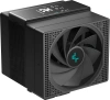 Устройство охлаждения(кулер) Deepcool Assassin IV VC Vision Soc-AM5/AM4/1200/2066/1700/1851 черный 4-pin 29.3dB Al+Cu LCD 300W 1780gr Ret (R-ASN4-BKNVMD-G)