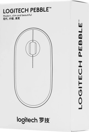 Мышь Logitech Pebble M350 темно-серый оптическая 1000dpi беспров. BT/Radio USB 2but (910-005576)