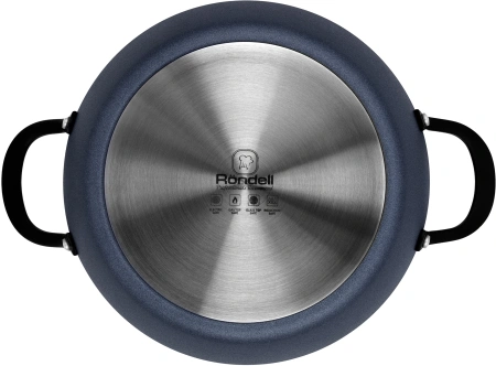 Сотейник Rondell Evolution-R RDA-799 d=26см (с крышкой) графитовый