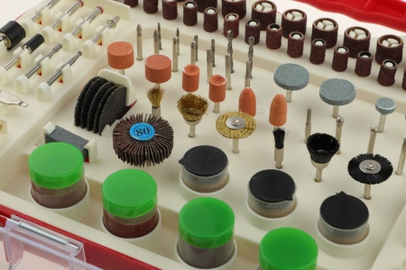 Набор оснастки Elitech 1820.001700 (249пред.) для граверов