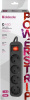 Сетевой удлинитель Defender G450 5м (4 розетки) черный (коробка)