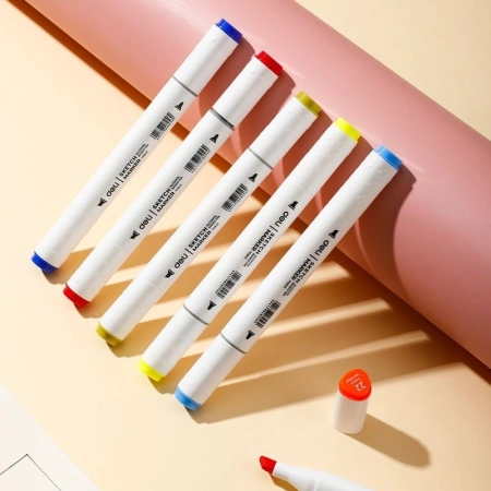 Набор маркеров для скетчинга Deli E70803-36 Color Emotion 11мм 150мм трехгр. двойной пиш. наконечник