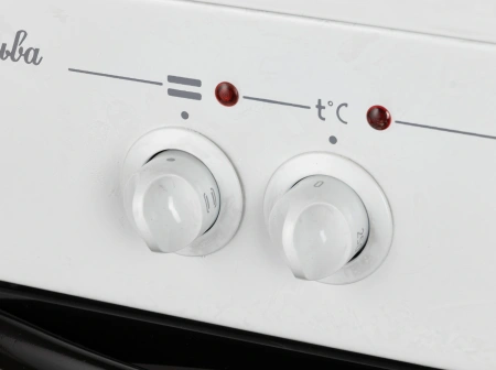 Плита Электрическая Лысьва EF3001MK00 белый стеклокерамика (без крышки)