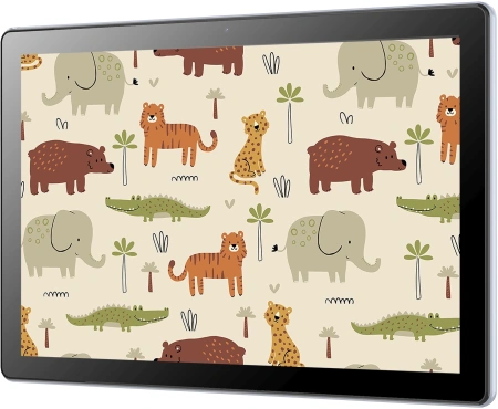 Планшет Digma Kids A10 SC9863A (1.6) 8C RAM2Gb ROM32Gb 10.1" IPS 1280x800 4G 1Sim Android 11.0 Go коричневый 2Mpix 0.3Mpix BT WiFi microSD 128Gb GPRS EDGE 5000mAh 6hr 24hrs