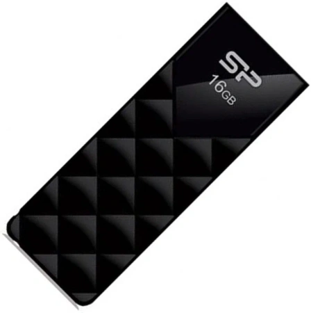 Флеш Диск Silicon Power 16Gb Ultima U03 SP016GBUF2U03V1K USB2.0 черный