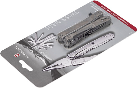 Мультитул Victorinox SwissTool Spirit MX Clip (3.0224.MKB1) 105мм 24функц. серебристый блистер
