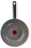 Сковорода ВОК (WOK) Tefal Natural Cook 04213628 круглая 28см покрытие: Mineralia+ non-stick ручка несъемная (без крышки) серый