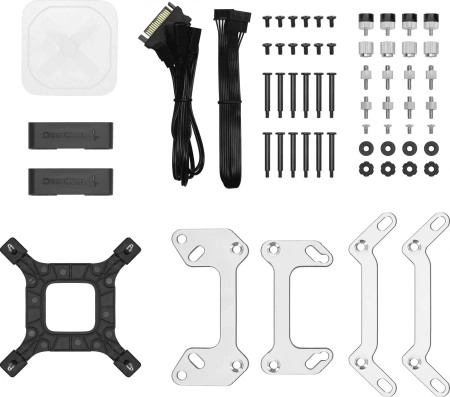 Система водяного охлаждения Deepcool LS720 Soc-AM5/AM4/1151/1200/1700 4-pin 32.9dB Al 300W 1607gr LE