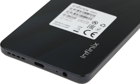 Смартфон Infinix X6831 Hot 30 128Gb 4Gb черный моноблок 3G 4G 2Sim 6.78" 1080x2460 Android 13 50Mpix 802.11 a/b/g/n/ac NFC GPS GSM900/1800 GSM1900 TouchSc FM microSD max1024Gb