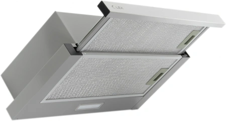 Вытяжка встраиваемая Lex Hubble 600 нержавеющая сталь управление: кнопочное (1 мотор)