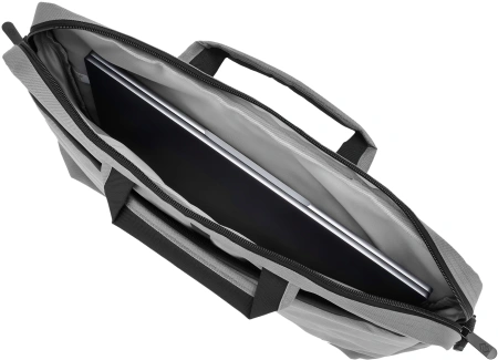 Сумка для ноутбука 17.3" Digma W-210 серый/черный полиэстер (W210GBK)