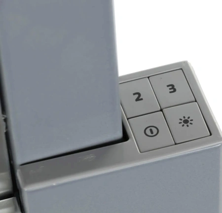 Вытяжка встраиваемая Jet Air Aurora LX/GRX/F/50 нержавеющая сталь управление: кнопочное (1 мотор)