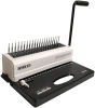 Переплетчик Office Kit B2115L A4/перф.15л.сшив/макс.450л./пластик.пруж. (4.5-51мм)