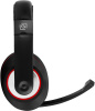 Наушники с микрофоном Оклик HS-L390G DRAGON черный/красный 1.8м мониторные оголовье (1100413)