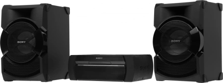 Минисистема Sony Shake-X10 черный 1200Вт/CD/CDRW/DVD/DVDRW/FM/USB/BT