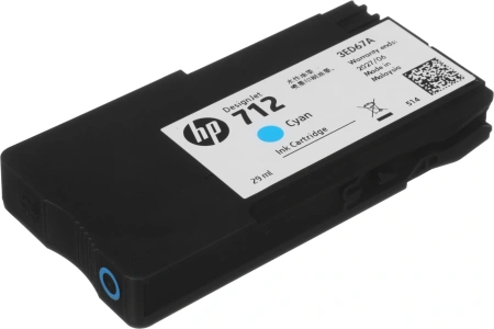 Картридж струйный HP 712 3ED67A голубой (29мл) для HP DJ Т230/630