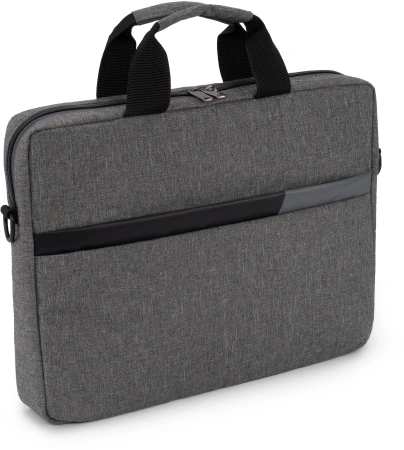 Сумка для ноутбука 14.5" Digma N-370 серый/черный полиэстер (N370GBK)
