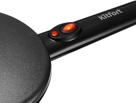 Блинница Kitfort КТ-1677 800Вт черный