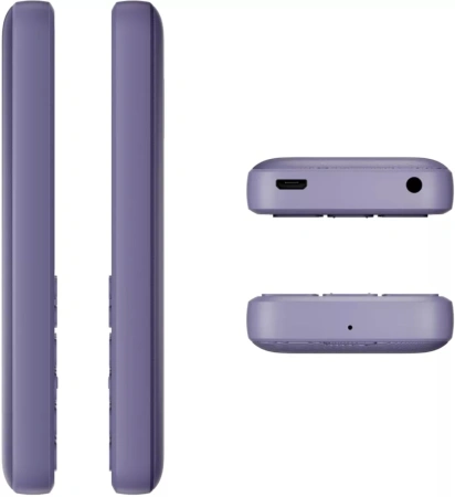 Мобильный телефон Nokia 130 TA-1576 DS EAC фиолетовый 2.4" 240x320 S30+ 0.3Mpix