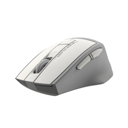Мышь A4Tech Fstyler FG30 белый/серый оптическая (2000dpi) беспроводная USB (6but)