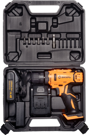 Дрель-шуруповерт Вихрь ДА-14,4Л-2 аккум. патрон:быстрозажимной (72/14/15)