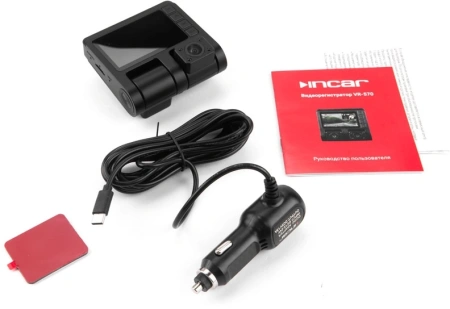 Видеорегистратор Incar VR-570 черный 10Mpix 1080x1920 1080p 140гр.