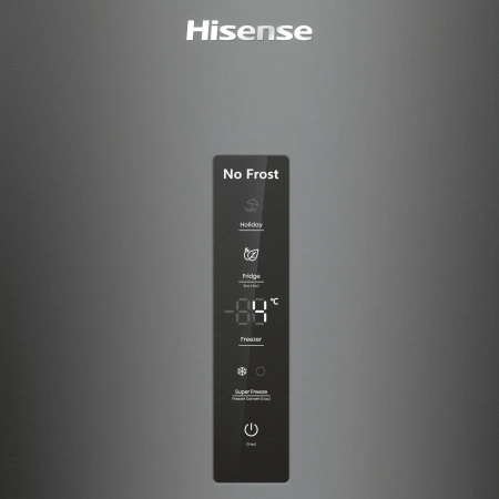 Холодильник Hisense RM469N4AFD1 2-хкамерн. черный инвертер
