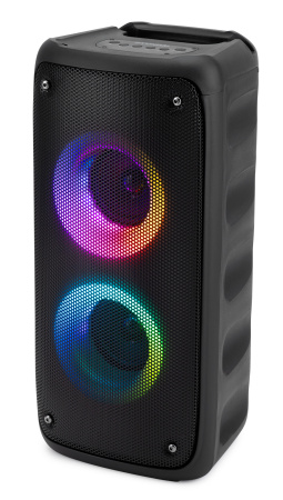 Минисистема Hyundai H-MC1230 черный 40Вт FM USB BT micro SD