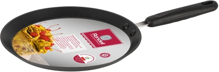 Сковорода блинная Rondell Pancake frypan RDA-128 круглая 26см покрытие: TriTitan ручка несъемная (без крышки) черный