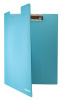 Папка клип-борд Silwerhof 957024 A4 полифом 1.8мм голубой с крышкой