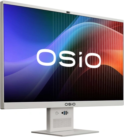 Моноблок Osio BaseLine B240i-018w 23.8" Full HD i5 1235U (1.3) 16Gb SSD512Gb Iris Xe без ОС GbitEth WiFi BT 84W Cam белый 1920x1080 (RUS)