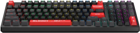 Клавиатура A4Tech Bloody S98 механическая черный/красный USB for gamer LED (S98 RED)