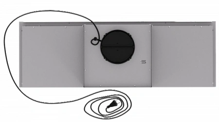 Вытяжка встраиваемая Elikor 90П-750-Э3Д нержавеющая сталь управление: кнопочное (1 мотор)