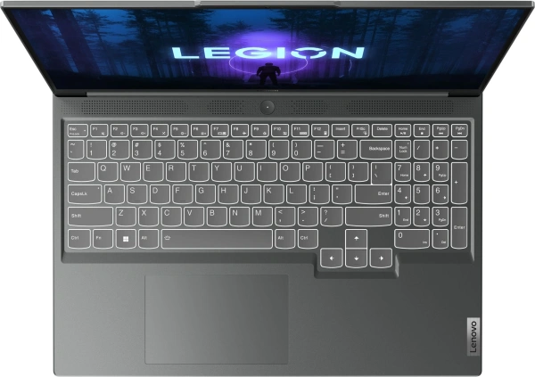 Ноутбук Lenovo Legion Slim 5 16IRH8 i7 13700H/16Gb/SSD512Gb/RTX4050 6Gb/16"/IPS/WUXGA/noOS/grey