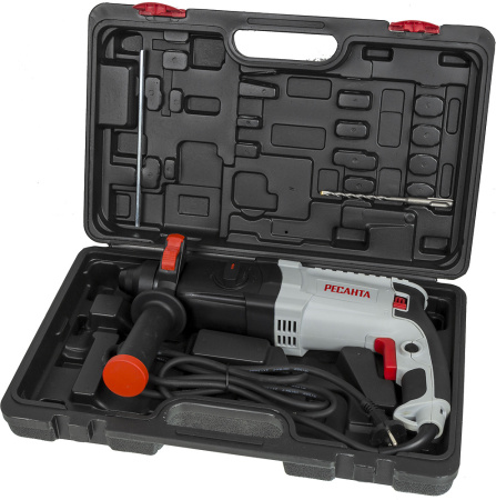 Перфоратор Ресанта П-32-1000К патрон:SDS-plus уд.:5.2Дж 1000Вт (кейс в комплекте)