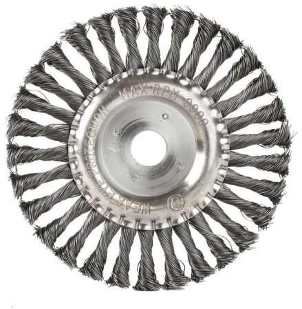 Щетка дисковая Patriot 813010013 d=180мм d(посад.)=22.23мм (угловые шлифмашины) (упак.:1шт)