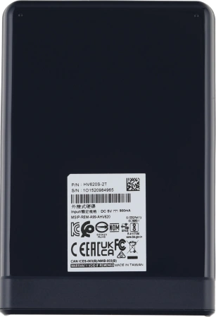 Жесткий диск A-Data USB 3.1 2Tb AHV620S-2TU31-CBL HV620S 2.5" синий