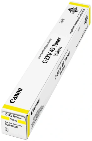 Тонер Canon C-EXV49Y 8527B002 желтый туба для копира iR-ADV C33xx