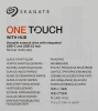 Жесткий диск Seagate USB 3.0 14Tb STLC14000400 One Touch Hub 3.5" черный