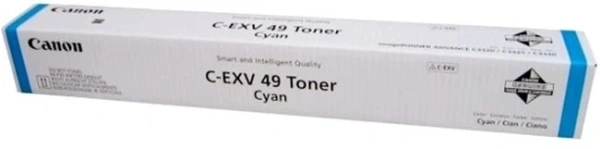 Тонер Canon C-EXV49C 8525B002 голубой туба для копира iR-ADV C33xx