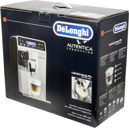 Кофемашина Delonghi Autentica ETAM29.660 SB 1450Вт серебристый/черный