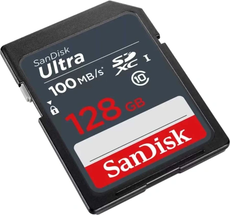 Флеш карта SDXC 128Gb Class10 Sandisk SDSDUNR-128G-GN3IN Ultra