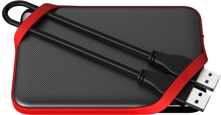 Жесткий диск Silicon Power USB3.0 4TB SP040TBPHD62LS3K Armor A62 2.5" черный