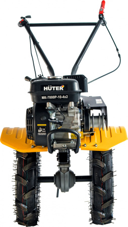 Мотоблок Huter МК-7000P-10-4х2 (70/5/44) бензиновый 5кВт 7л.с.