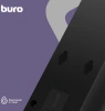 Сетевой фильтр Buro 600SH-16-3-B 3м (6 розеток) черный (коробка)