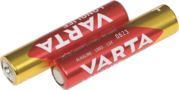 Батарея Varta LongLife Max Power LR03 Alkaline AAA (2шт) блистер