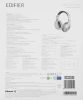 Гарнитура накладные Edifier W800BT Plus белый беспроводные bluetooth оголовье