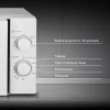 Микроволновая Печь Hyundai HYM-M2068 20л. 700Вт белый
